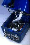 TruckForce portable carpet cleaning machine - open view