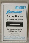Carpet Repair Package - Slotted Blades